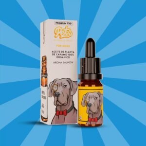 Aceite CBD 6% perros con salmon